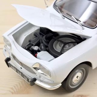 Citroën Ami 8 Break 1975 White - 300pcs Norev 1:18 Metallmodell